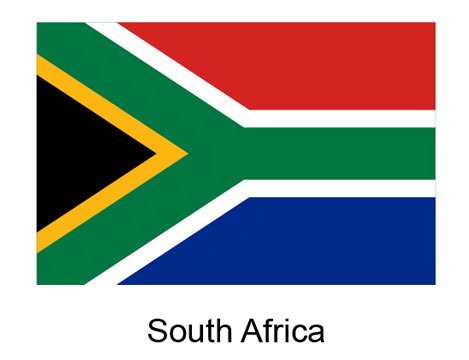 South Africa Flag - Export to South Africa