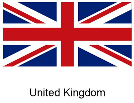 UK Flag - Export to UK