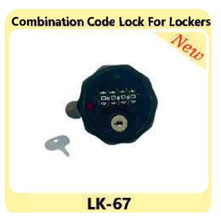  Combination Code Lock For Lockers LK-67 manufacturers in Worli 