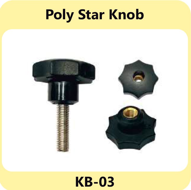 Poly Star Knob