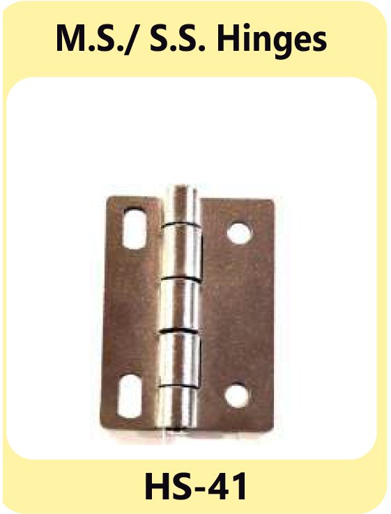 M.S.& S.S. Hinges HS-41