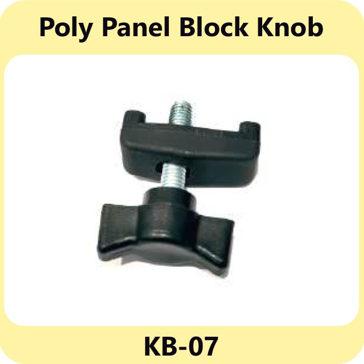 Poly Panel Block Knob