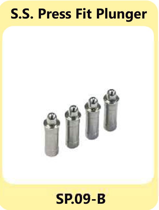 S.S. Press Fit Plunger