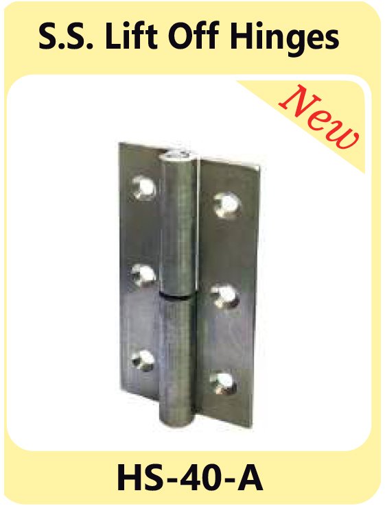 S.S. Lift Off Hinges